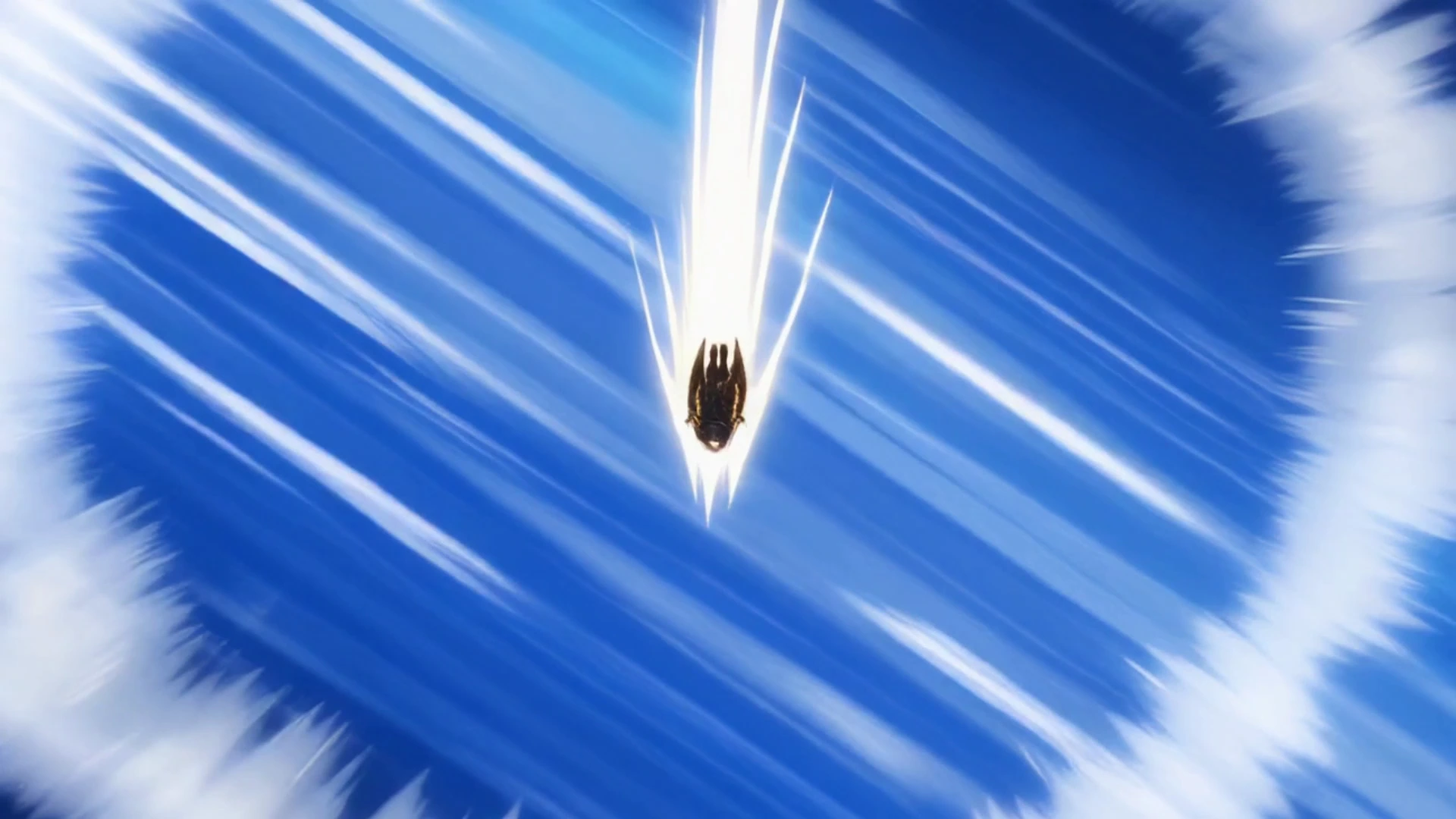 Seraphim’s cinematic entrance.